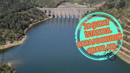 BARAJ DOLULUK ORANLARI – İstanbul baraj doluluk oranı İSKİ 28 Şubat rakamları