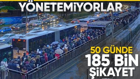 İstanbul’un toplu ulaşım çilesi: 50 günde 185 bin şikayet