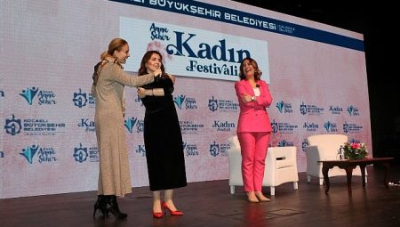 Büyükşehir’in Kadın Festivalinde Filistinli Kadınlar Unutulmadı