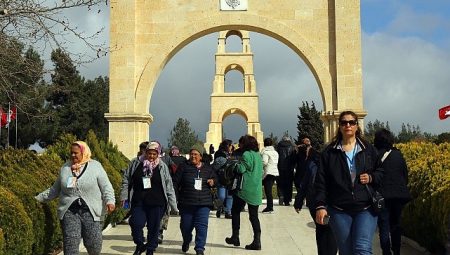 Muğla’lı Kadınlar Çanakkale Gezisinde Duygulandı