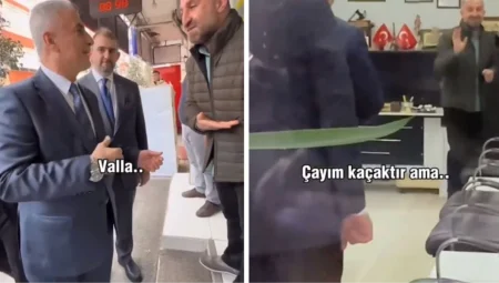 Ticaret Bakanı Bolat’a kaçak çay ikram etmek istedi: Bu söylenir mi ya?