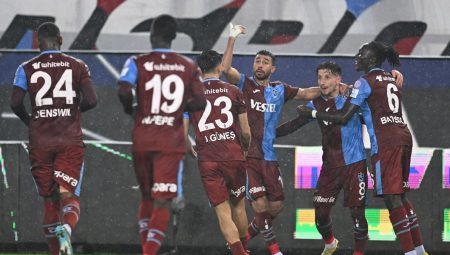 Trabzonspor, Fatih Karagümrük’ü beş golle yıktı