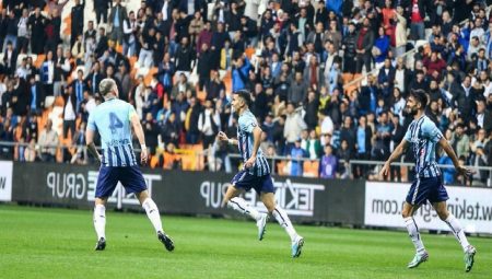 Adana Demirspor, Sivasspor karşısında dört golle güldü