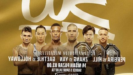 Bu Kartın Dövüşçüleri Tarih Yazacak! UFC 300 Canlı Yayınla Sadece S Sport Plus’ta