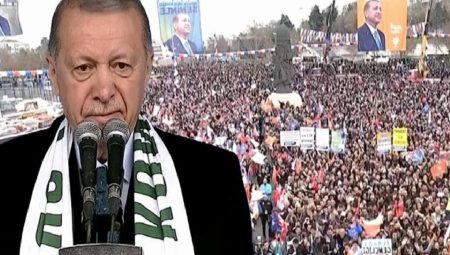 Cumhurbaşkanı Erdoğan’dan Konya’da gövde gösterisi! Seçim mitingine 110 bin kişi katıldı