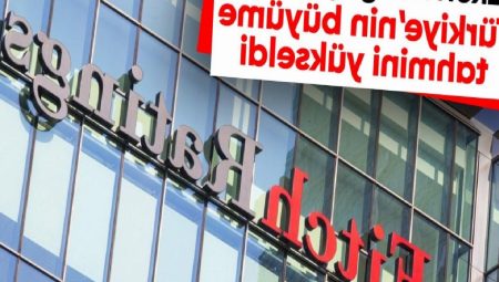 Fitch Ratings, Türkiye ekonomisine ilişkin büyüme tahminini güncelledi