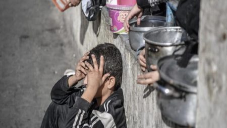 Gazze’deki çocuklarda yetersiz beslenme iki katına çıktı