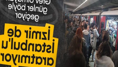 İstanbul’dan farkı yok! İzmir’de metro seferleri aksadı: Vatandaşlar işe geç kaldı