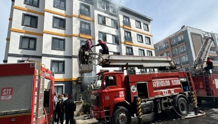 Zonguldak’ta apartman dairesinde yangın: 10 kişi dumandan etkilendi